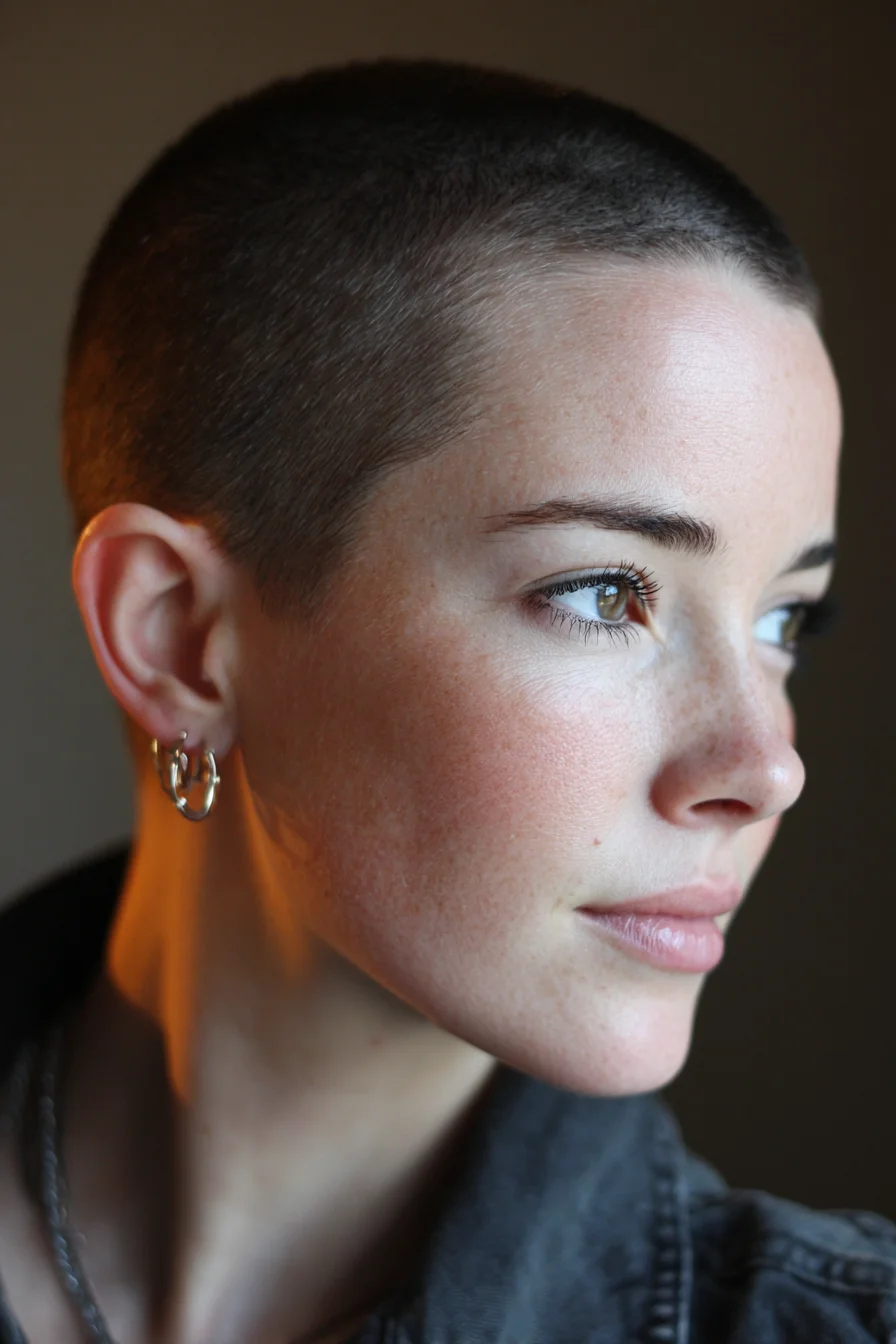 Close-Cropped Buzz Cut — Short Clipper Cut