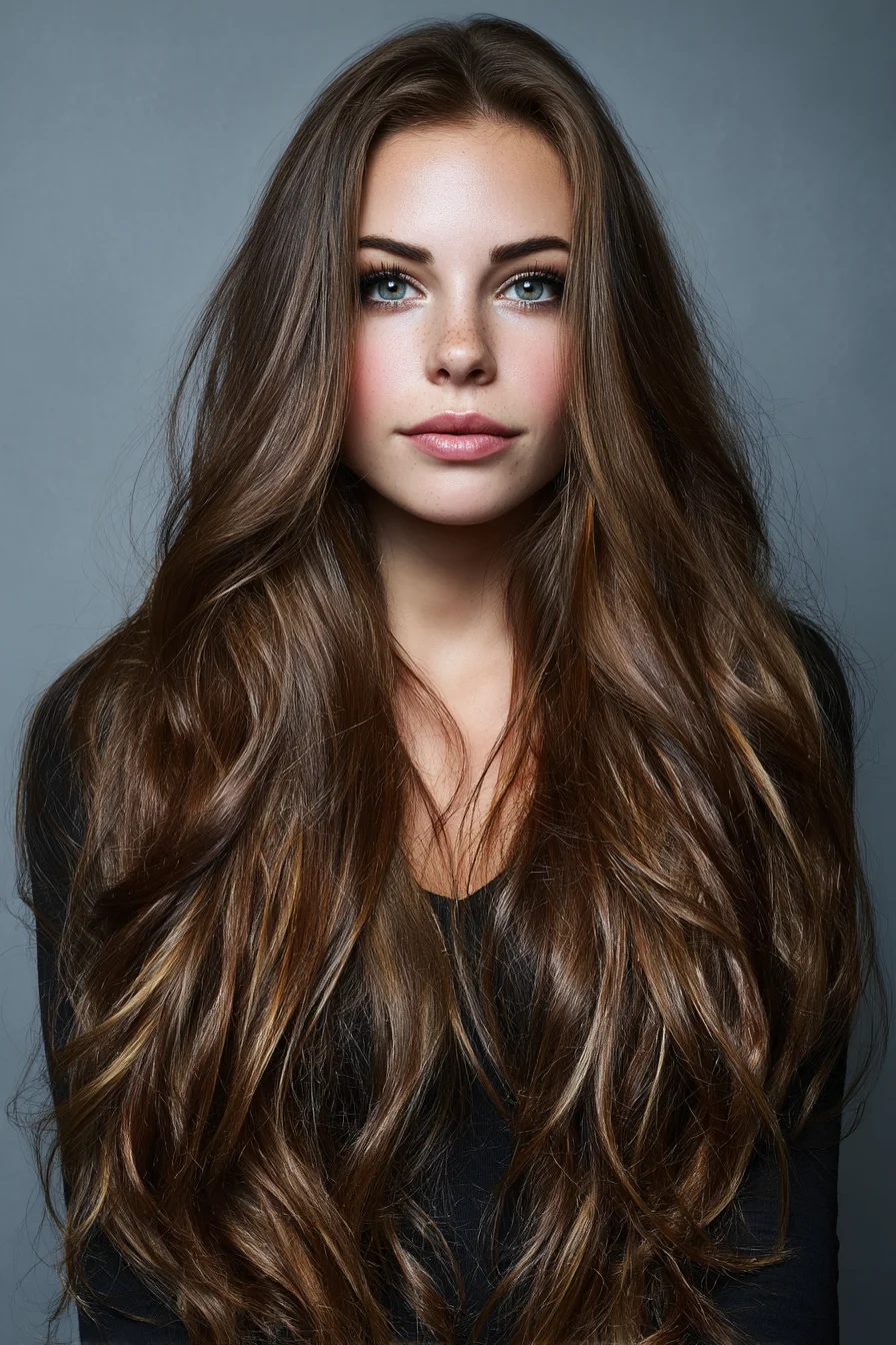 Long Layered Soft Waves with Face‑Framing Layers