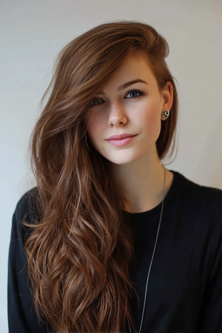 Long Layered Waves with Deep Side Part and Side‑Swept Fringe
