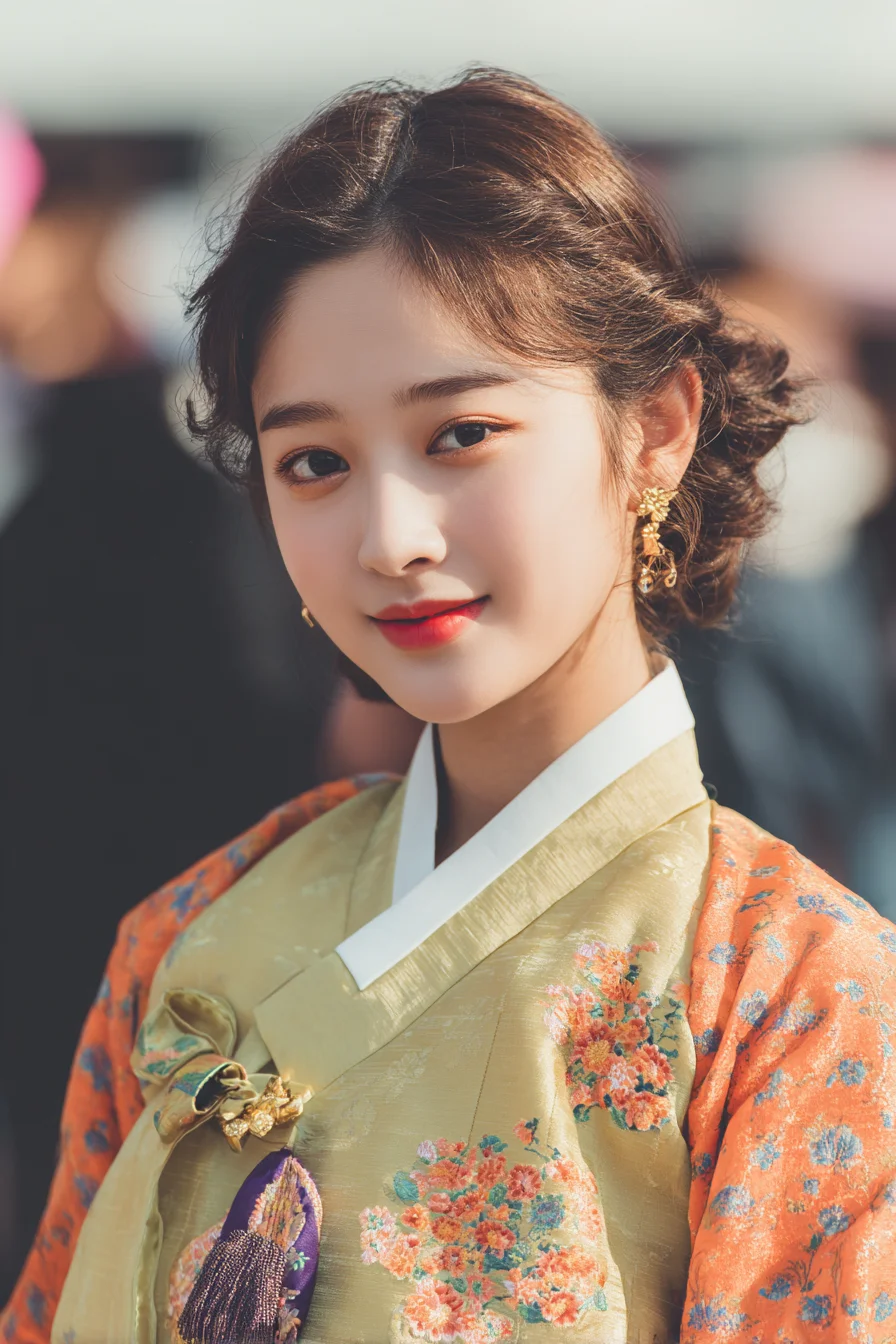 Soft Low Braided Bun with Face‑Framing Tendrils — Romantic Formal Updo