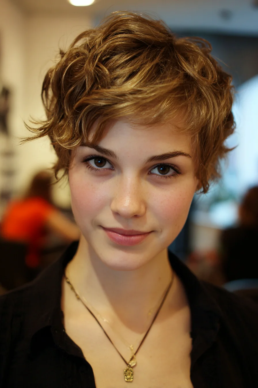 Textured Tousled Pixie Cut for Fine to Medium Hair