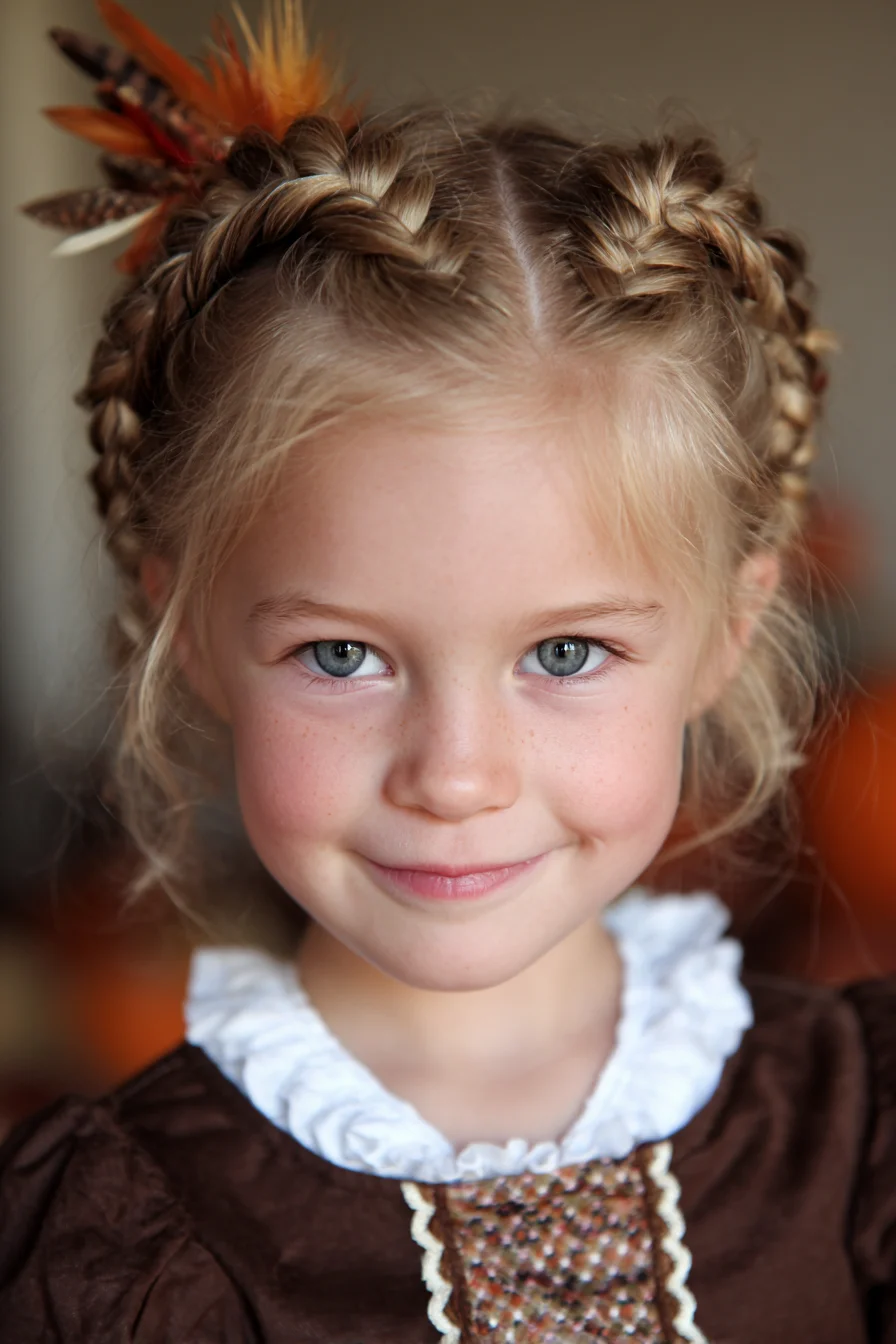 Double Dutch Braids with Center Part — Braided Pigtails for Fine to Medium Hair
