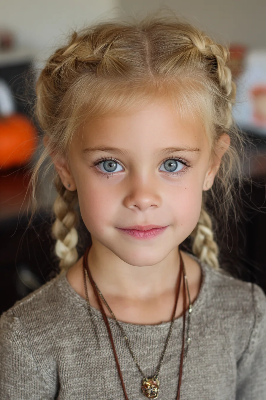 Double Dutch Braids with Center Part — Fine to Medium Hair