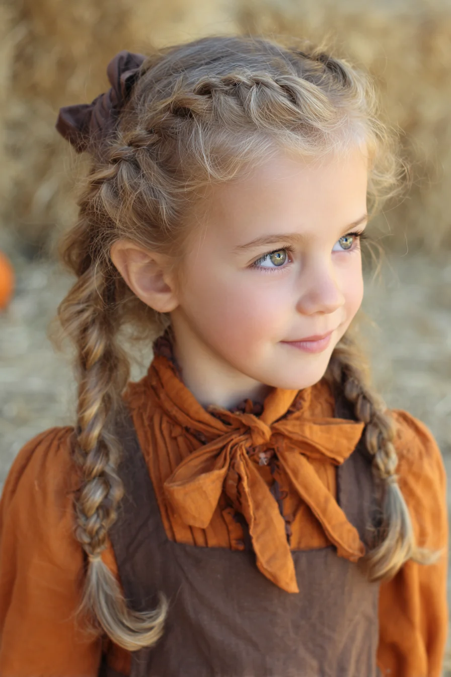 Double Dutch Braids with Crown Twist — Textured Braided Hairstyle