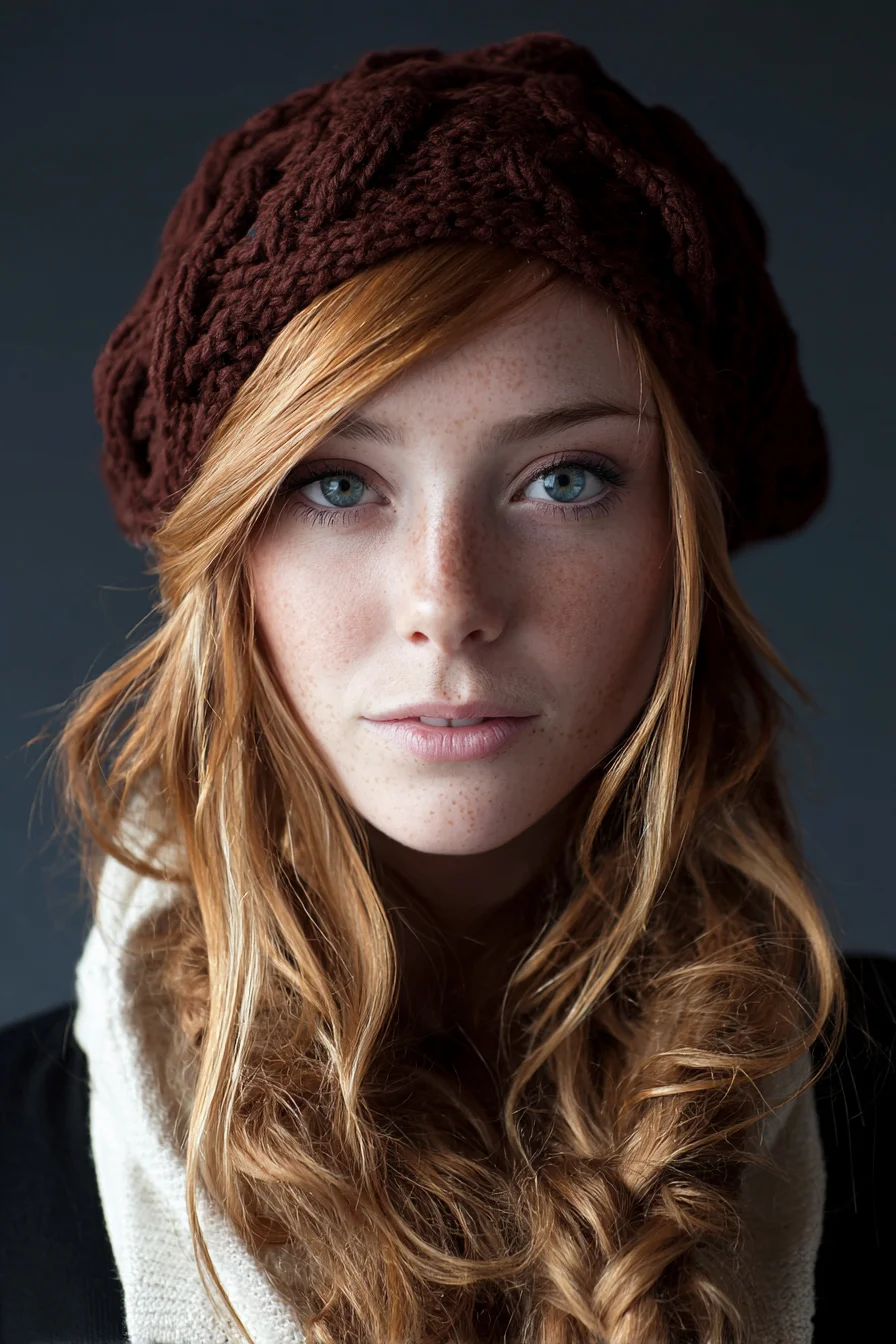 Loose Textured Side Fishtail Braid with Soft Beachy Waves