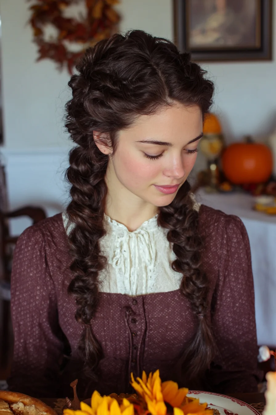 Romantic Double Twisted Rope Braids — Textured Two-Strand Style
