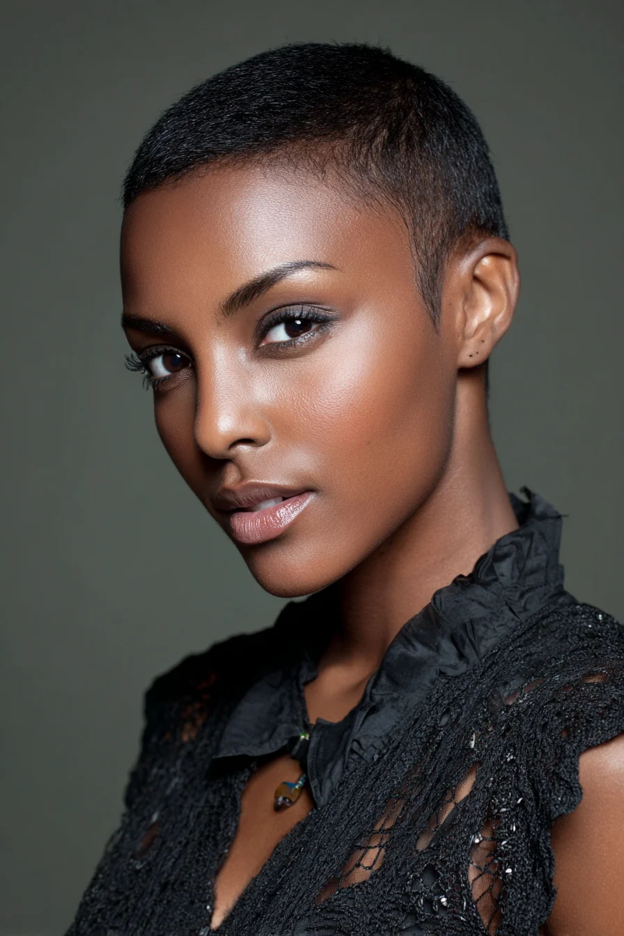 Ultra-Short Buzz Cut — Close Crop for Natural & Textured Hair